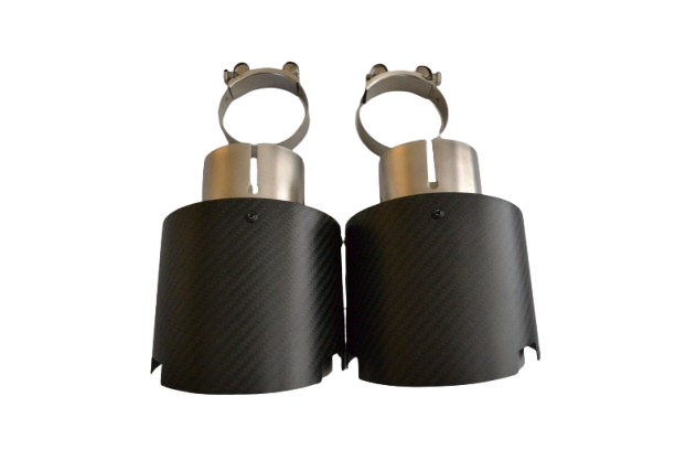 CXP 5" Universal Dry Carbon Fiber Exhaust Tips (Pack of 2)