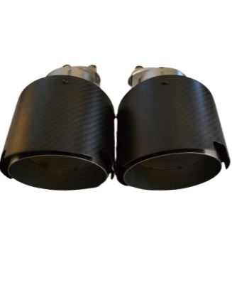 CXP 5" Universal Dry Carbon Fiber Exhaust Tips (Pack of 4)