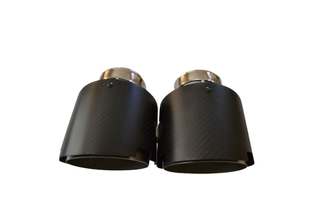 CXP 5" Universal Dry Carbon Fiber Exhaust Tips (Pack of 4)