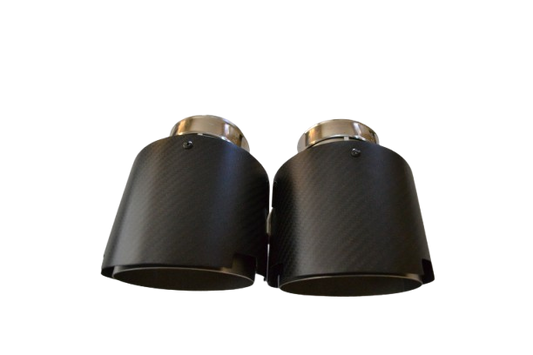 CXP 5" Universal Dry Carbon Fiber Exhaust Tips (Pack of 4)